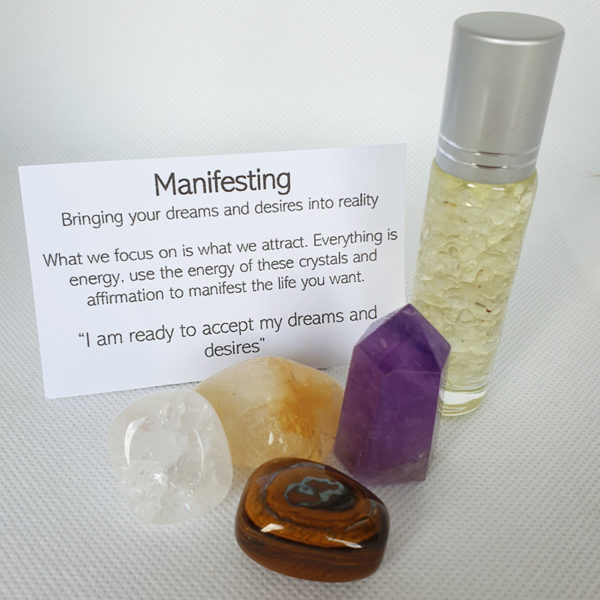 manifesting crystal set